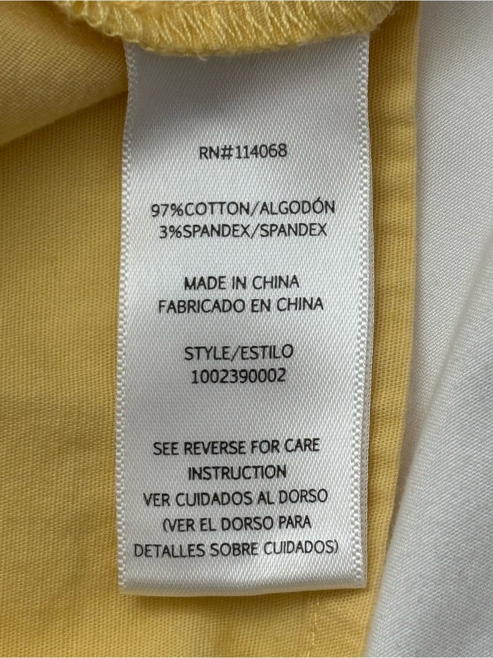 Louna Yellow Cinched Dress, Large - Picture 7 of 8